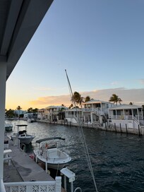 Sunset from the deck