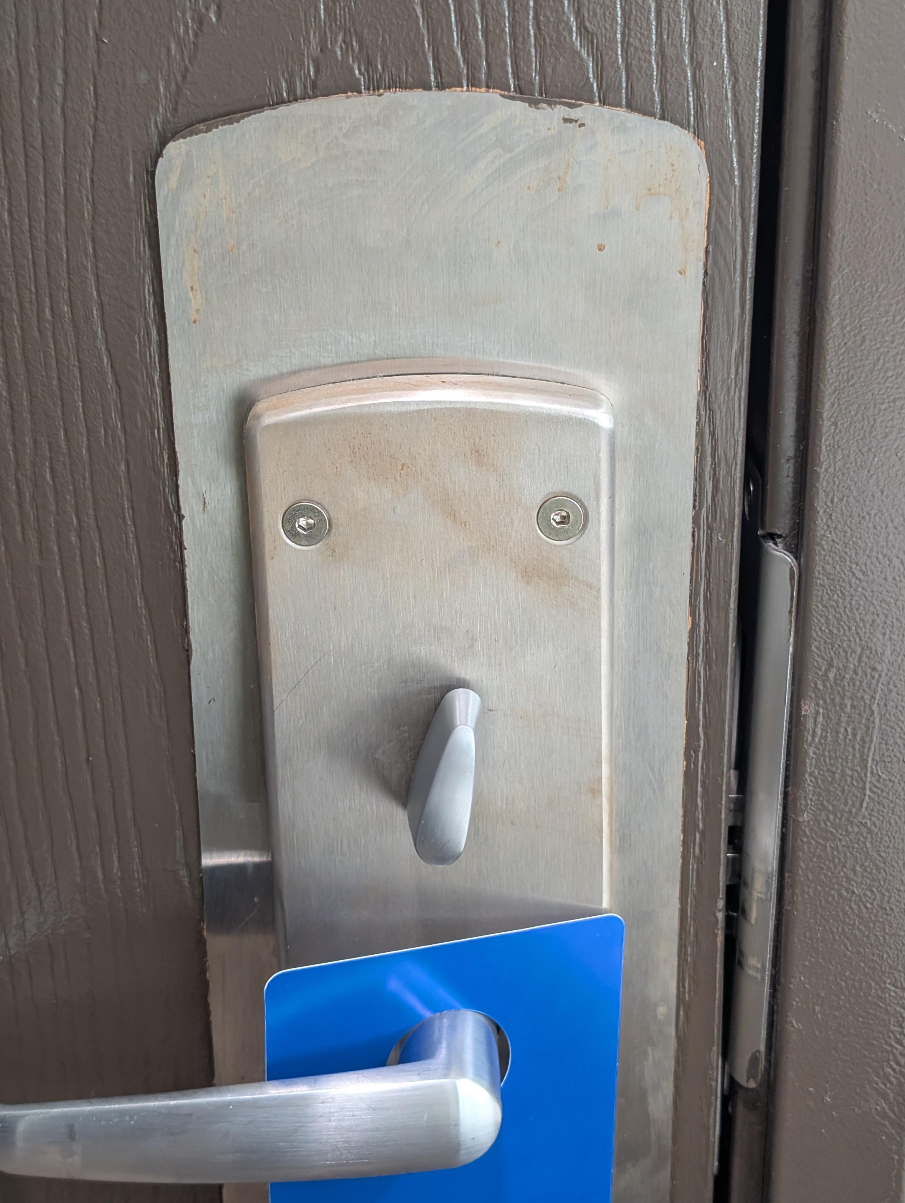 Filthy door lock
