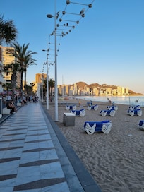 Levante beach 5 mins away