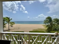 View from the balcony off the living room.