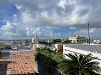 Roof top terrace view.