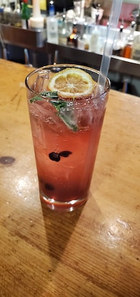 Huckleberry lemonade