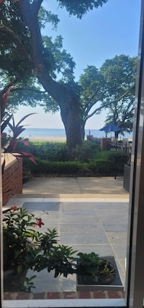 Our view while eating breakfast.