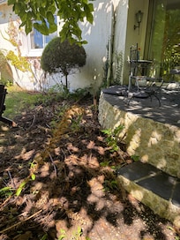 Terrasse non sécurisée
