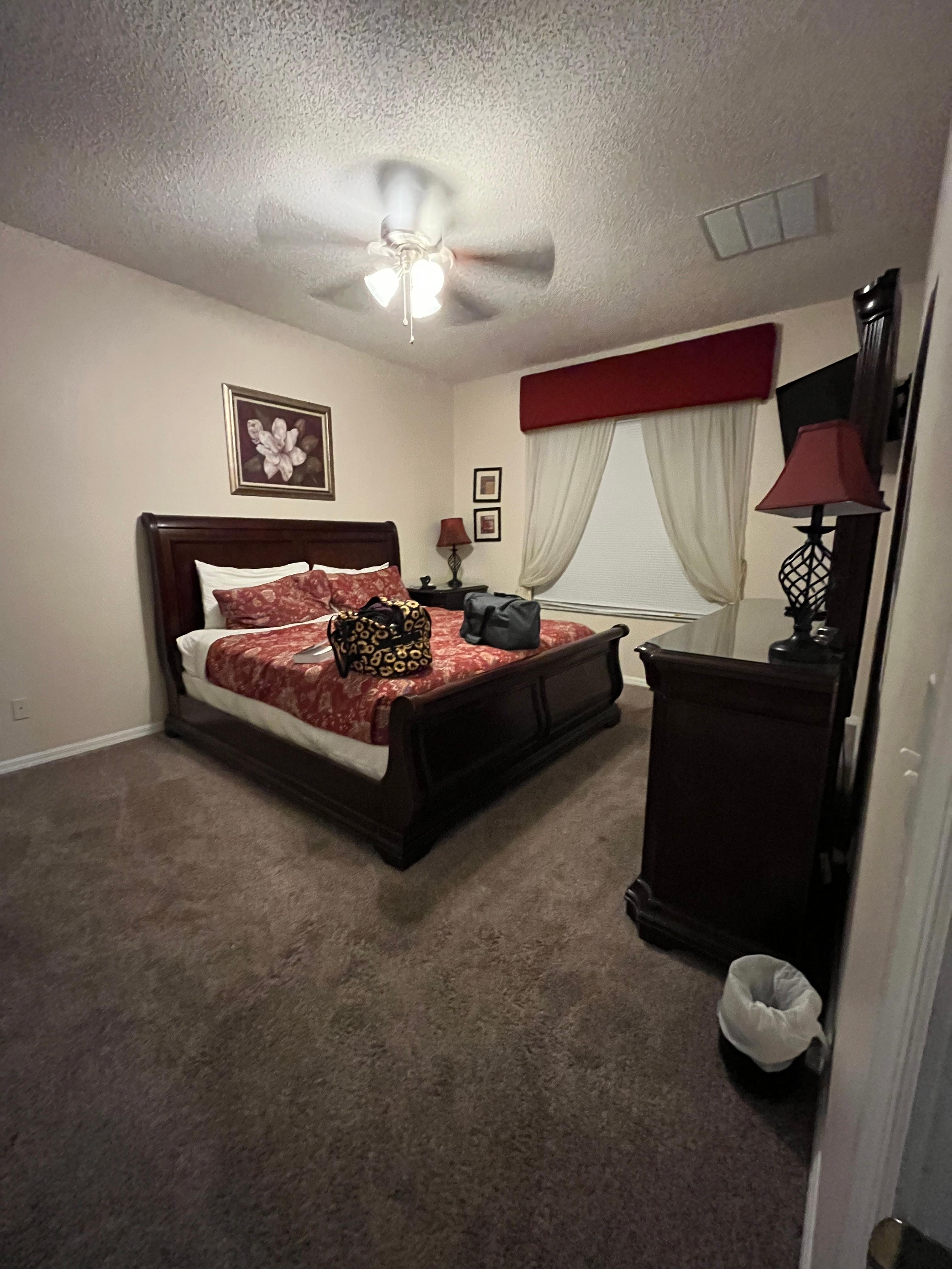 Master bedroom downstairs 