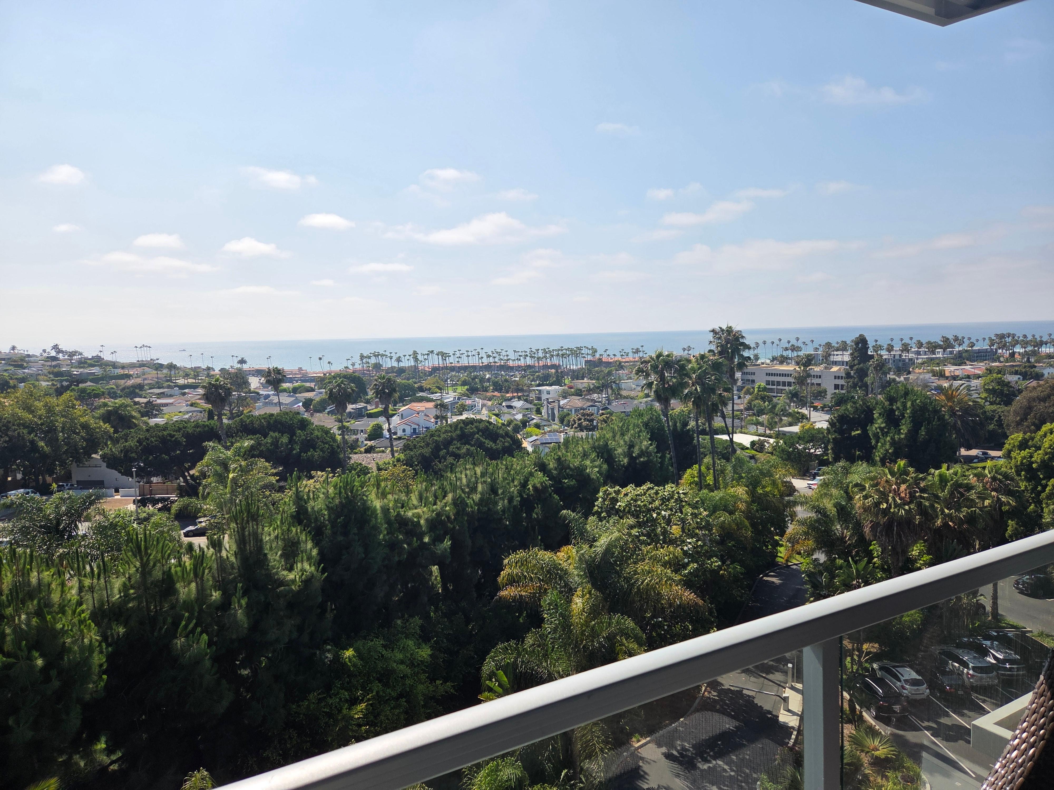 View from the balcony