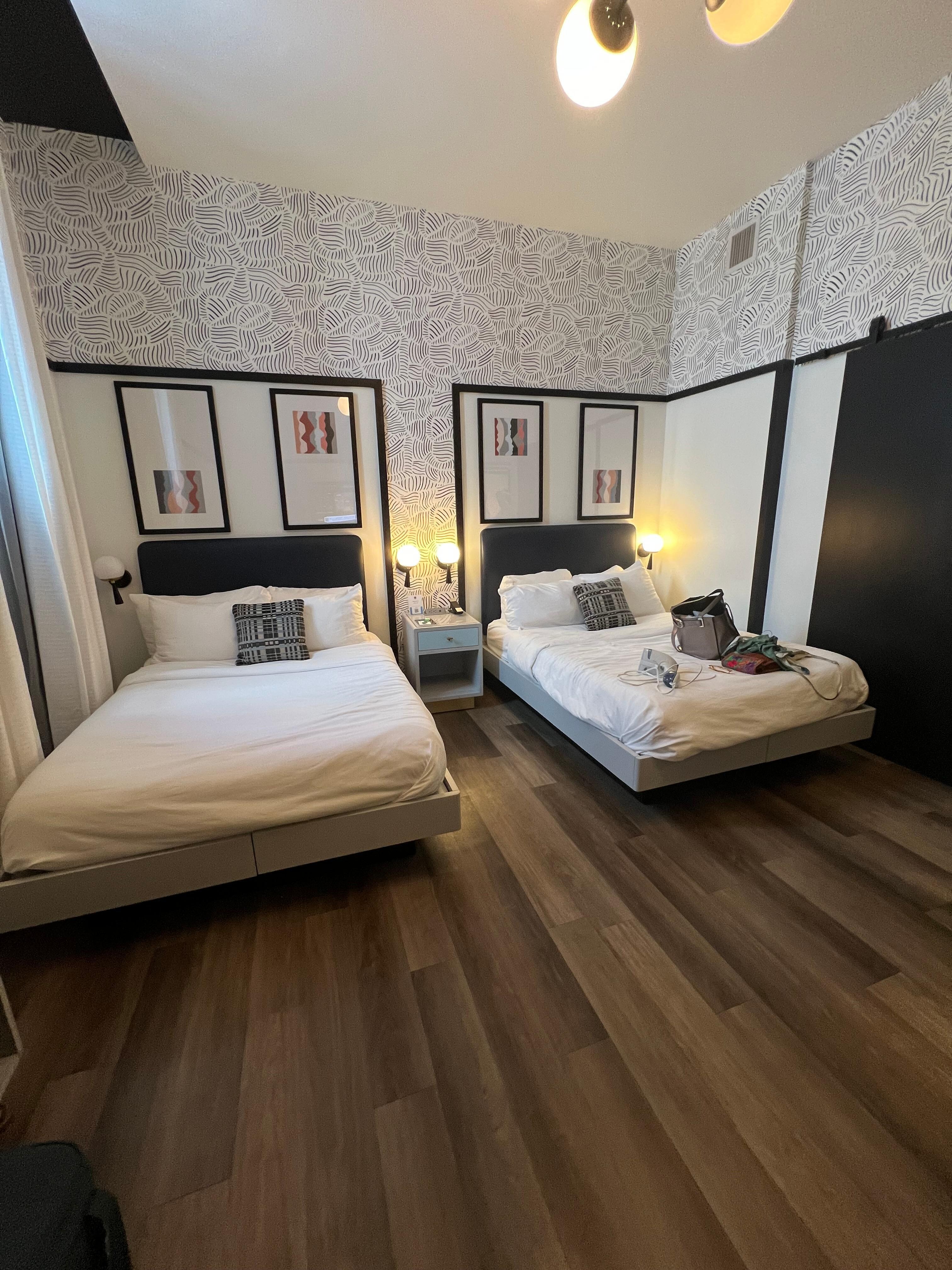 Comfy beds, the room itself was very spacious 