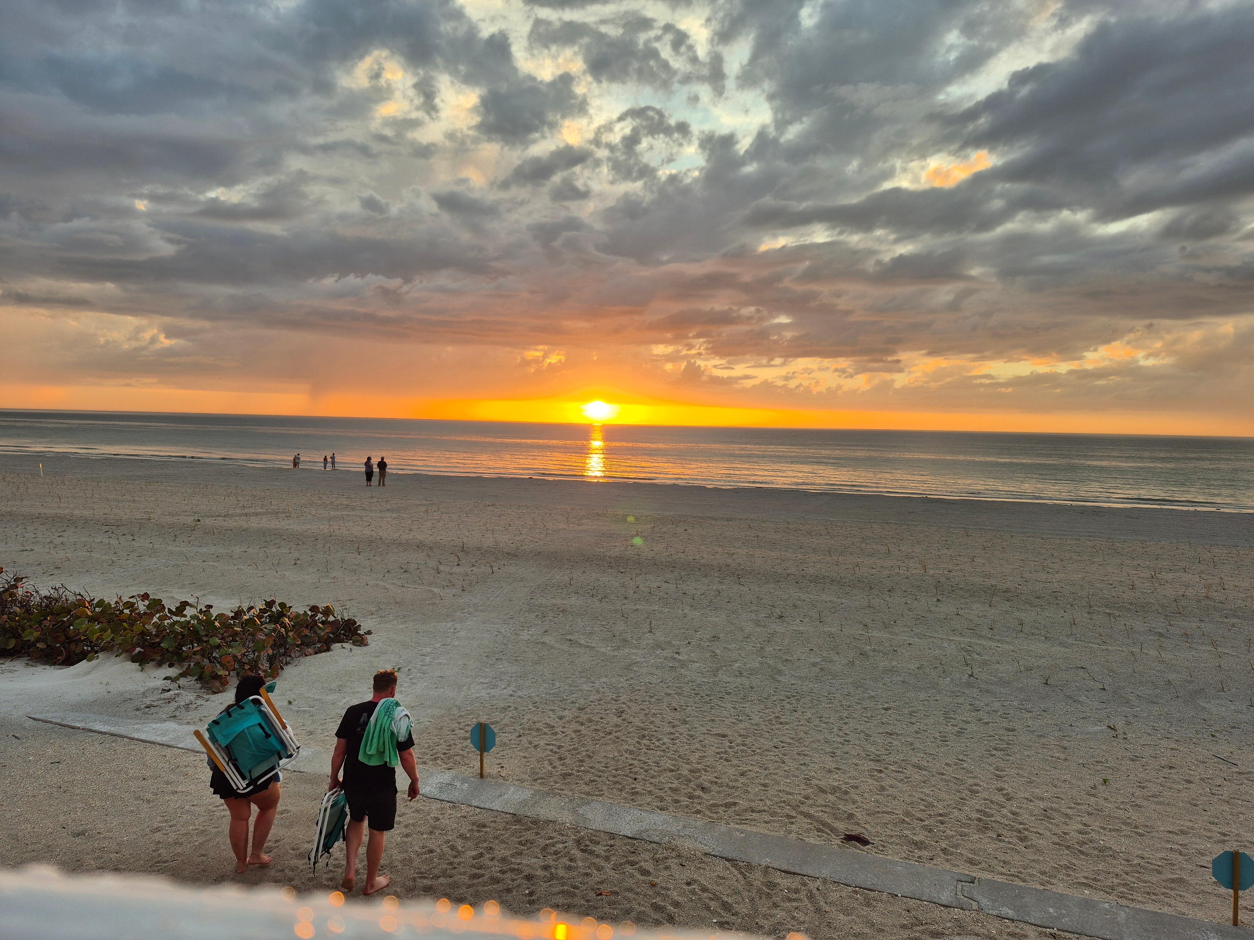 View from the balcony.
