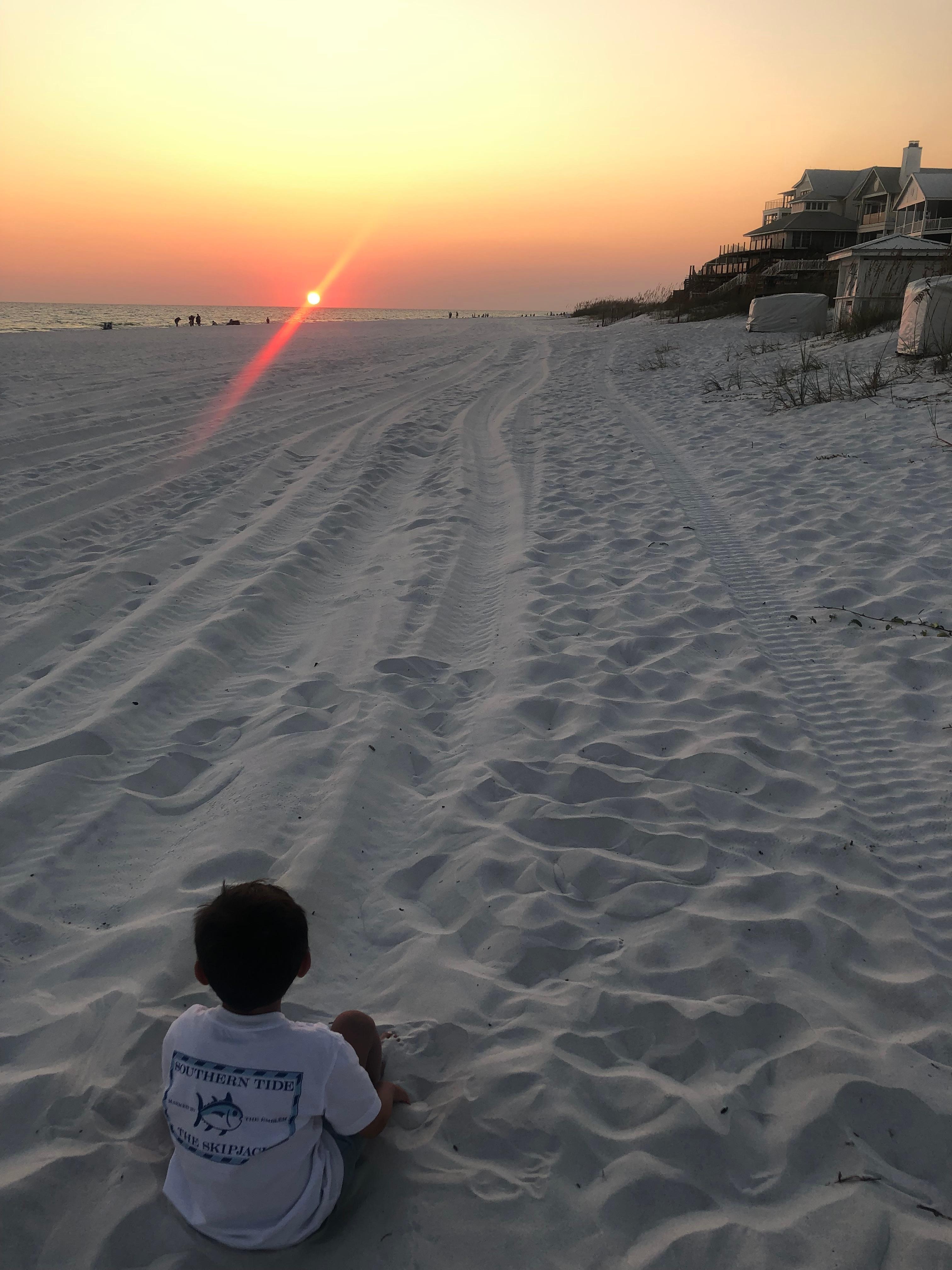 Perfect ending to a perfect day!