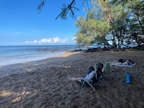 Beautiful morning at Ulua Beach a short drive south from Kihei.