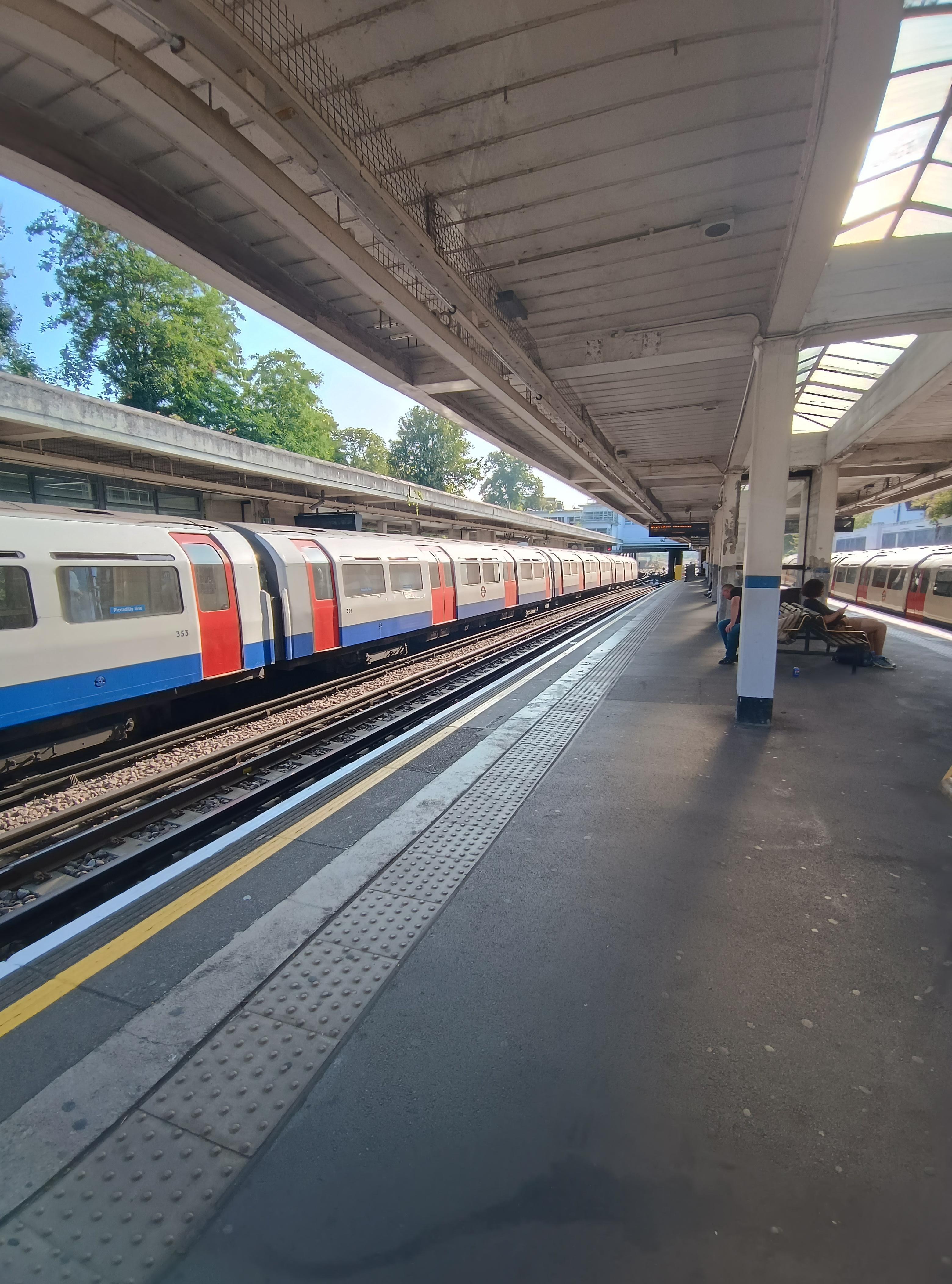 the station platform