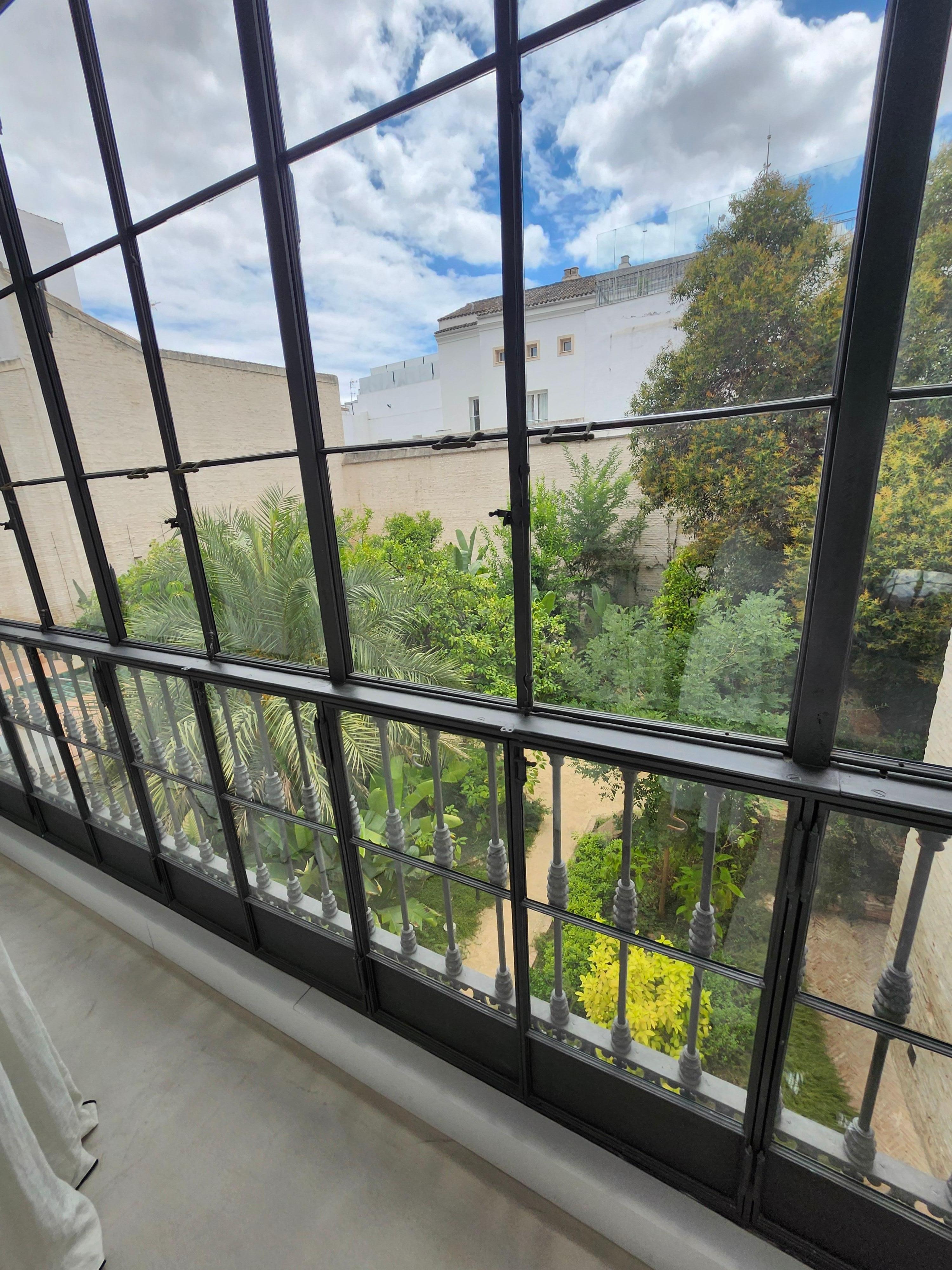 Jardin propre et entretenu