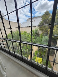 Jardin propre et entretenu