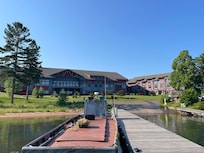 Marina view of hotel