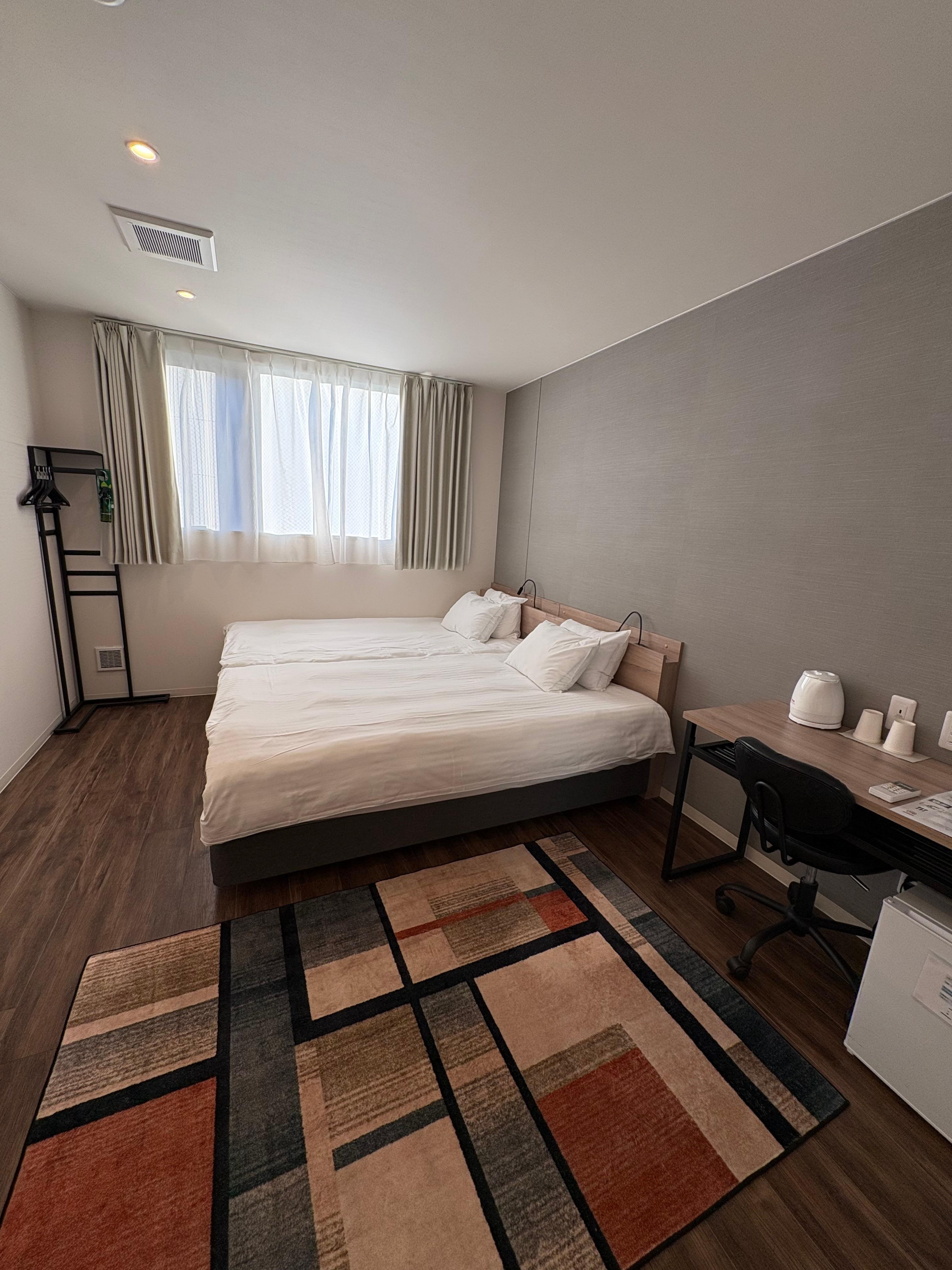 Our room had 2 twin beds, very comfortable 