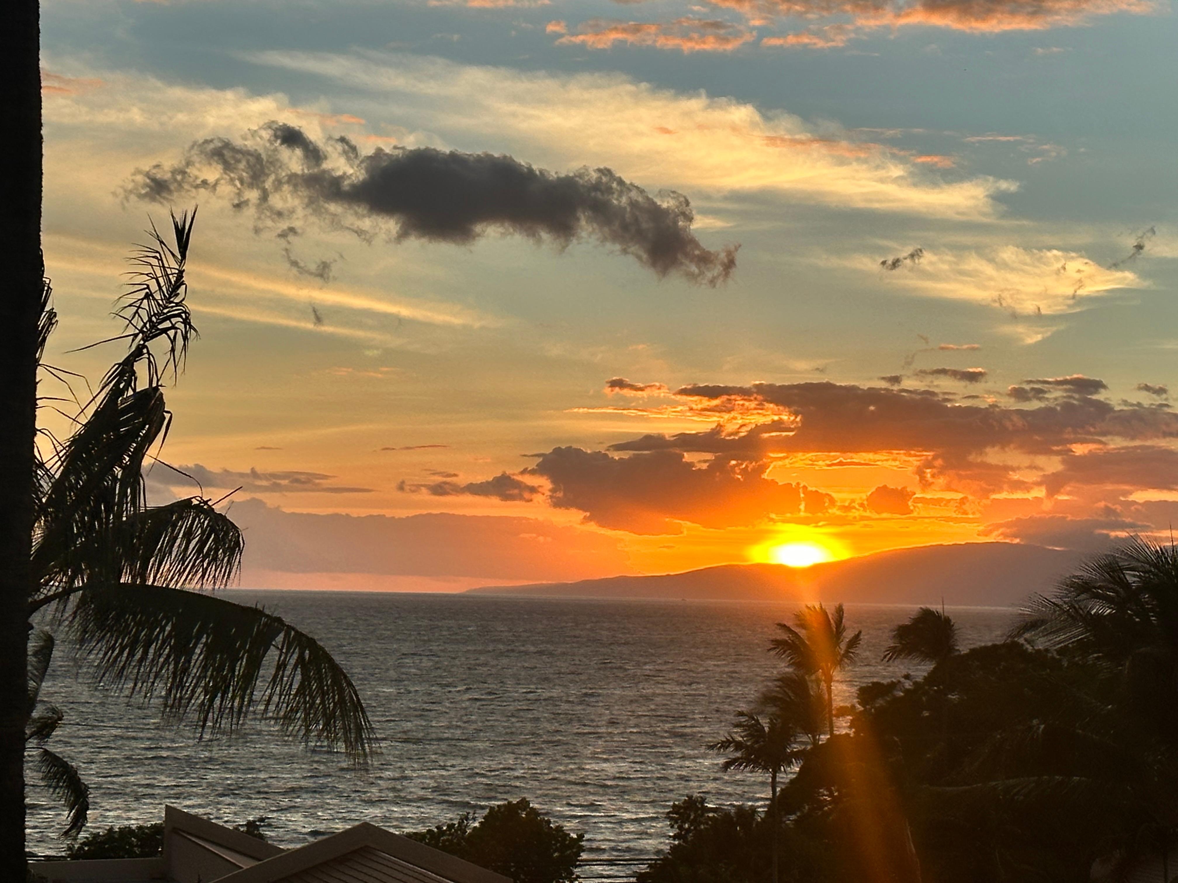 Sunset from lanai