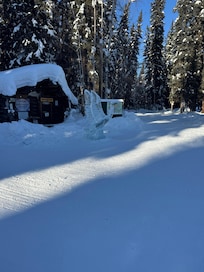 I want to be there for the Aurora. This is the view from my window in the spring
