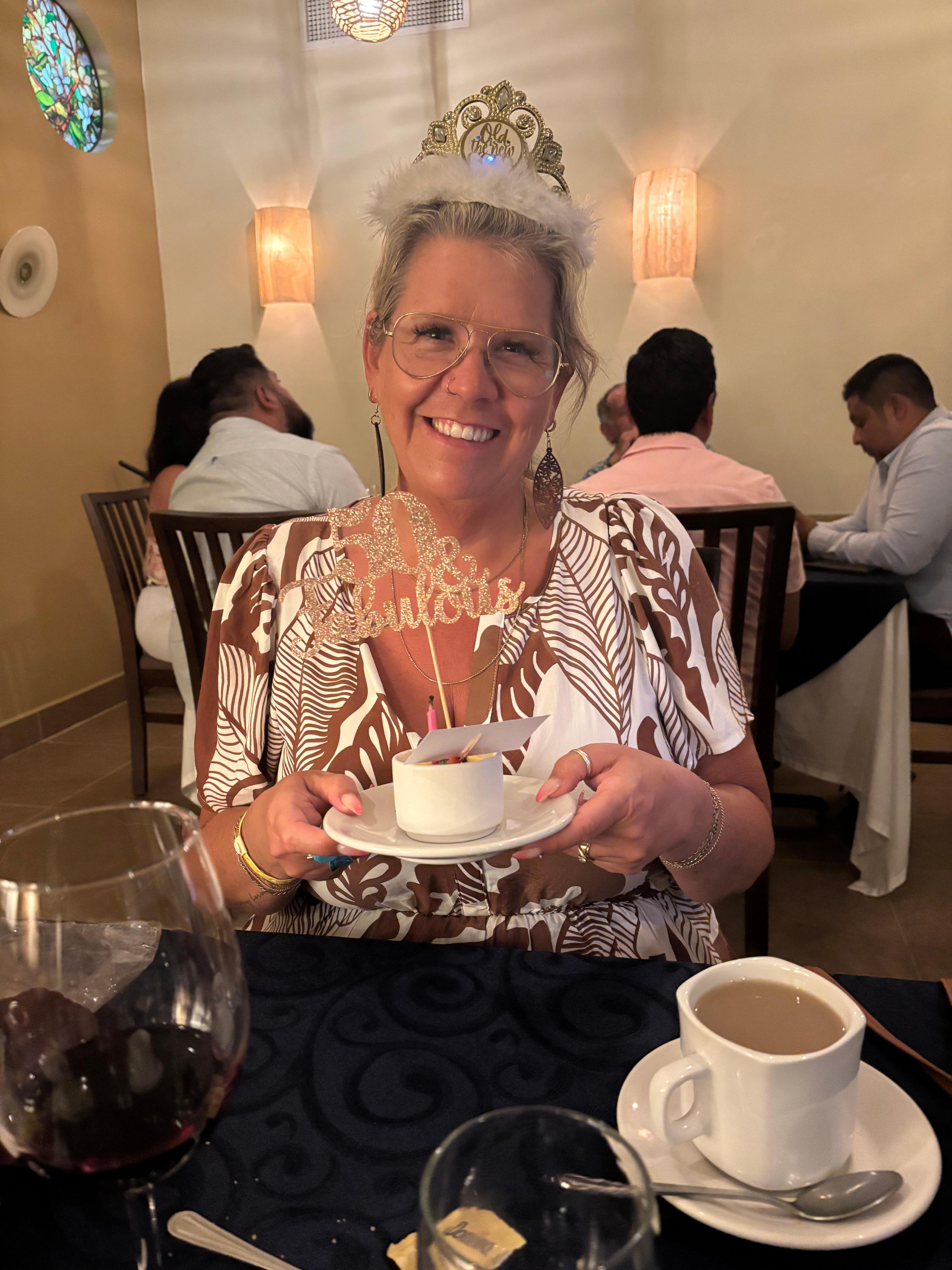 My sisters birthday dinner in the special restaurant 