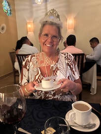 My sisters birthday dinner in the special restaurant