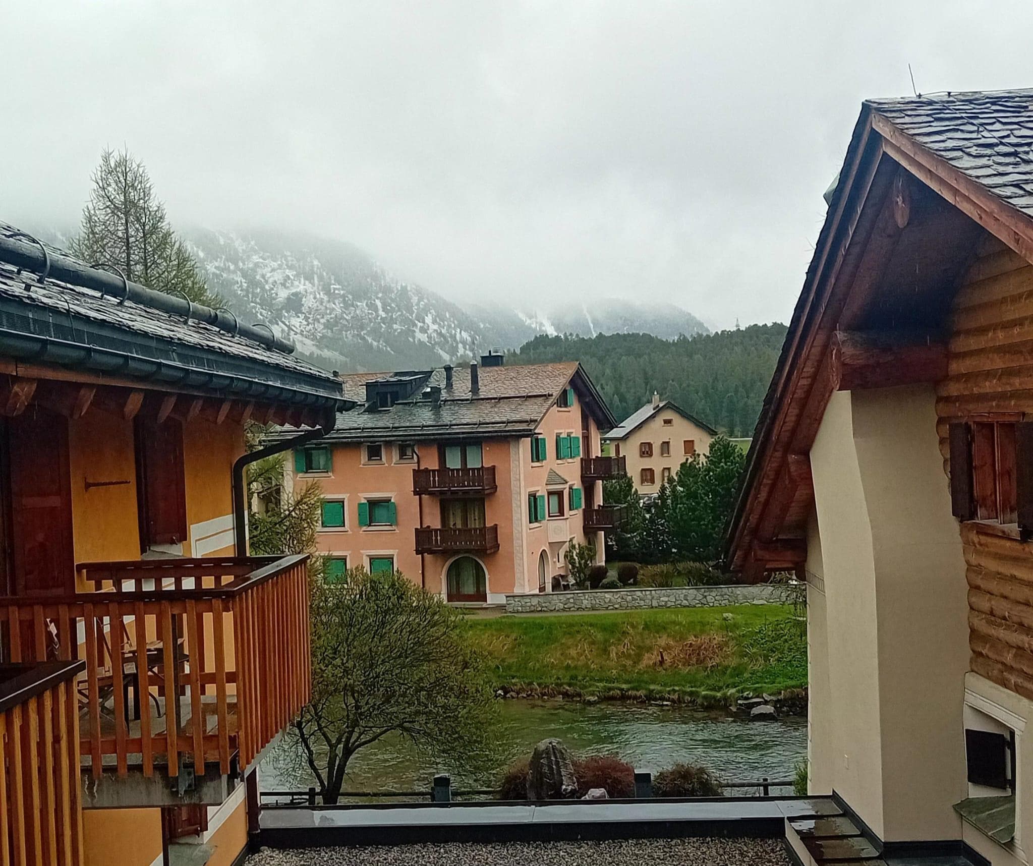 View from our room.