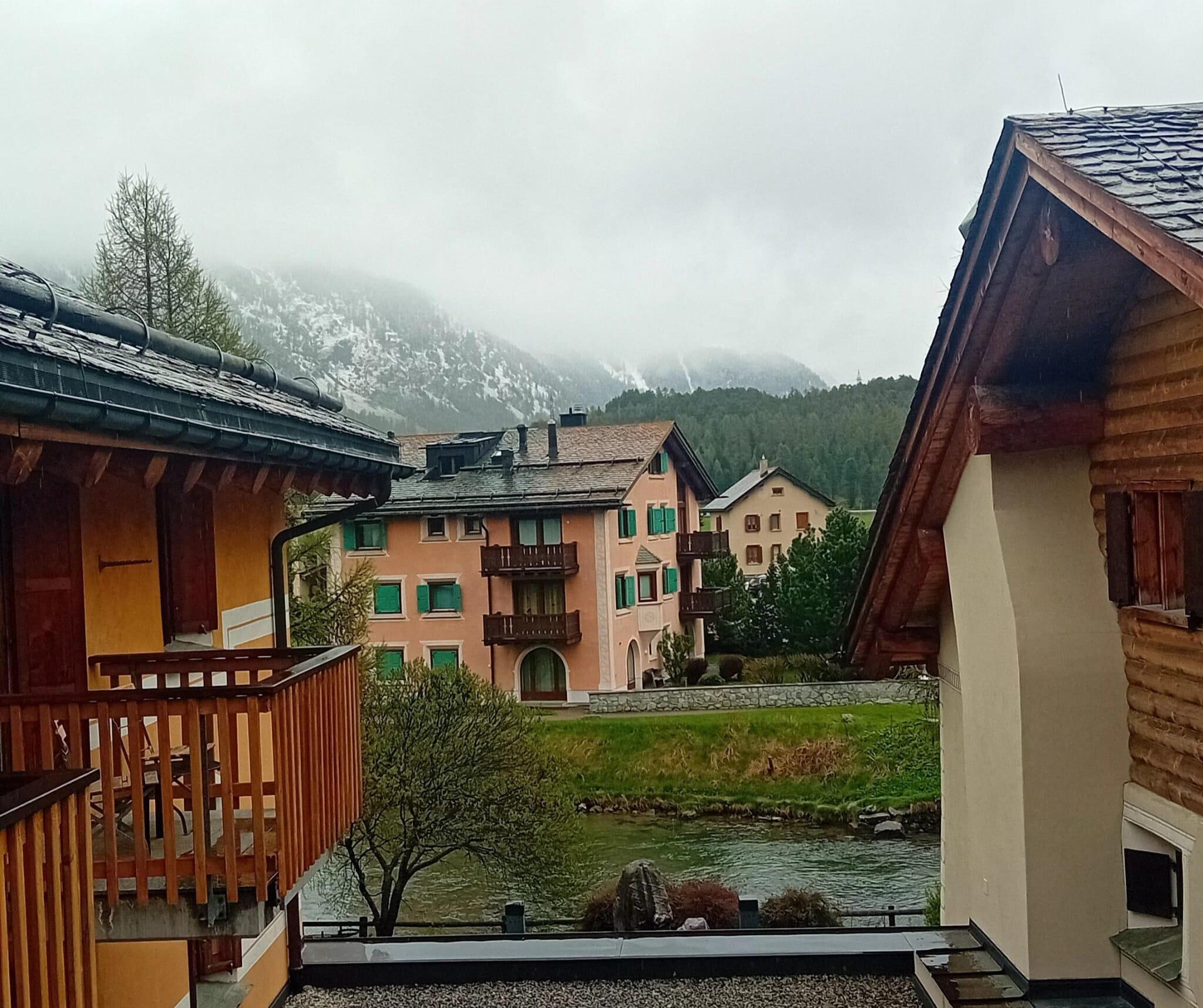 View from our room.