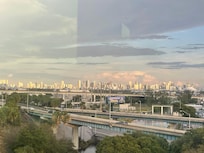 View from the restaurant