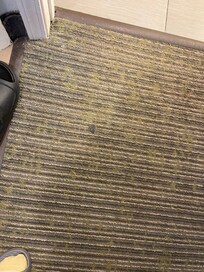 Carpet very old and smelly