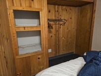 This room looked and felt like it was in the middle of renovations