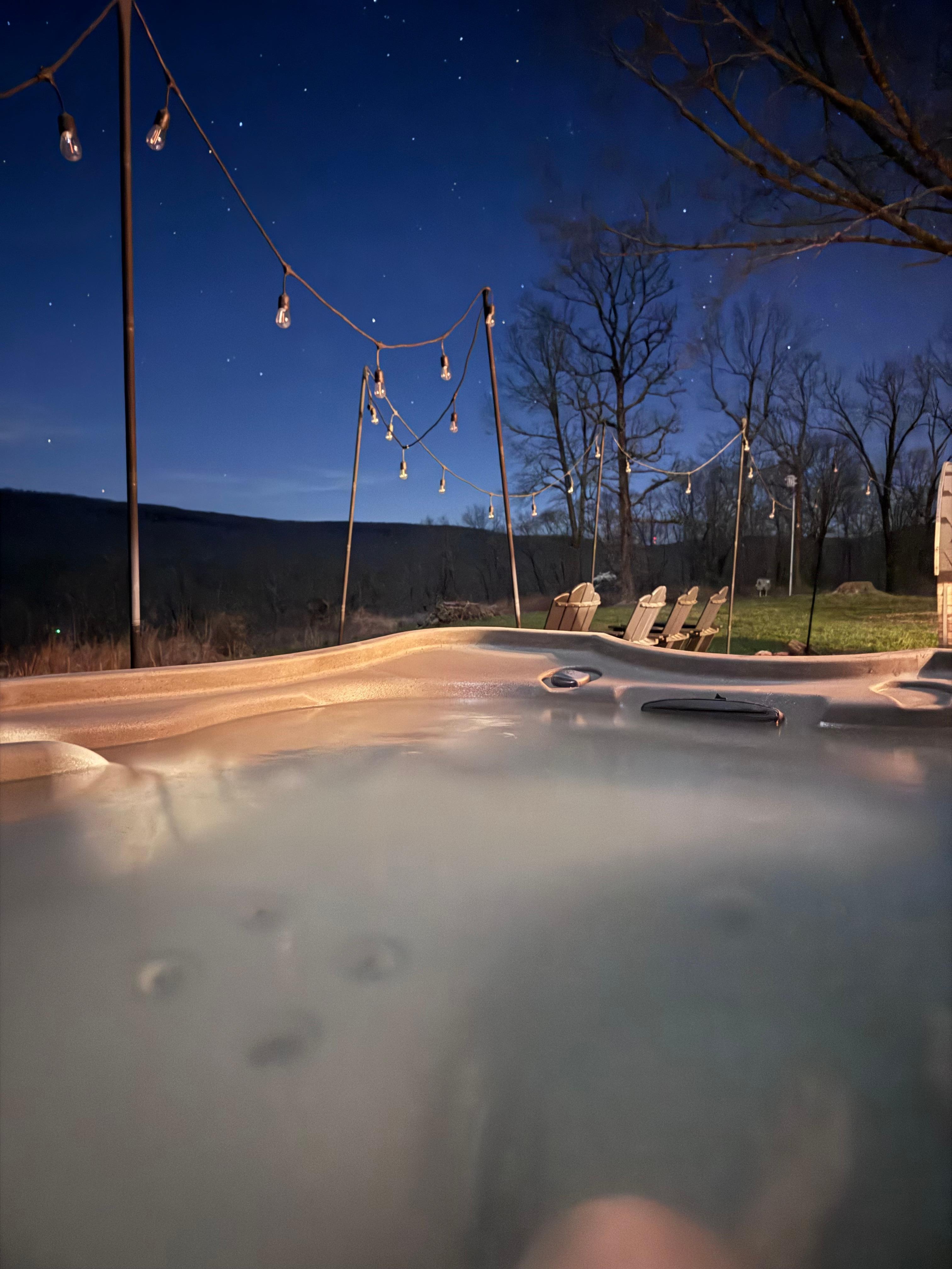 Nights in the hot tub 