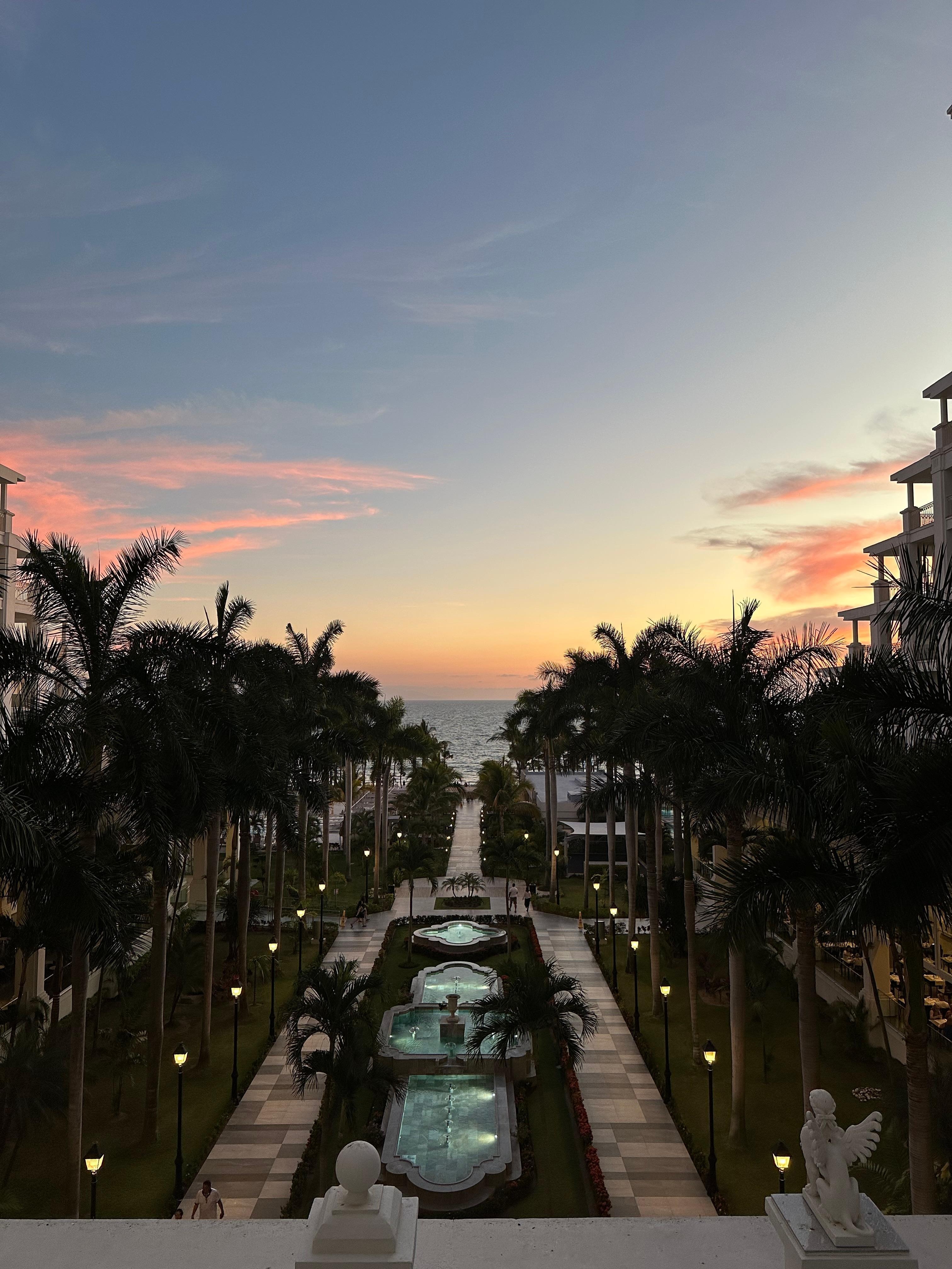 View from our balcony! Gorgeous 