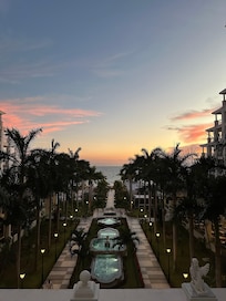 View from our balcony! Gorgeous