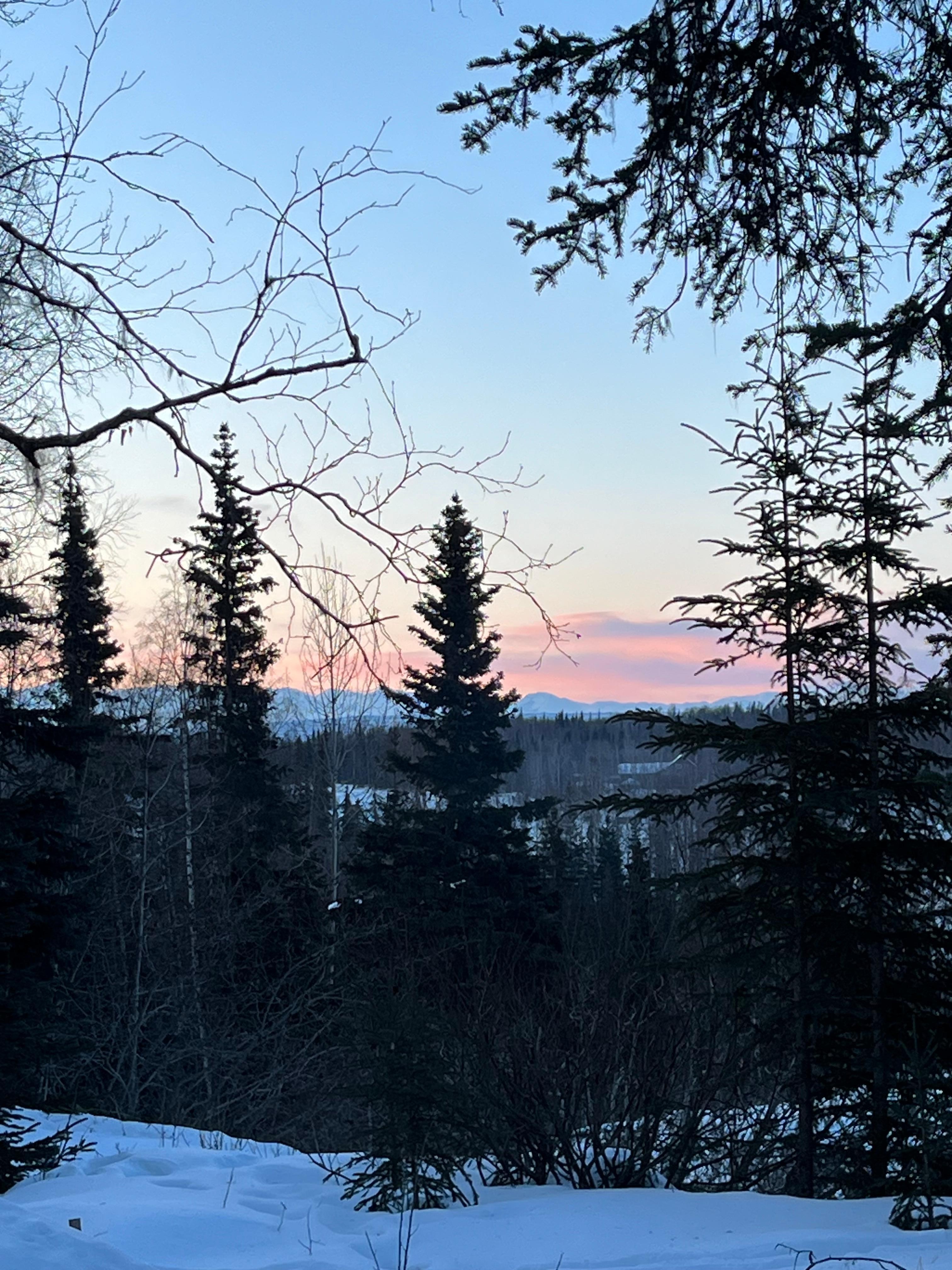 Sunrise near property