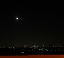 Not the best shot, but the view from the roof was amazing.
