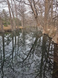 Blue Hole Park a few miles away.