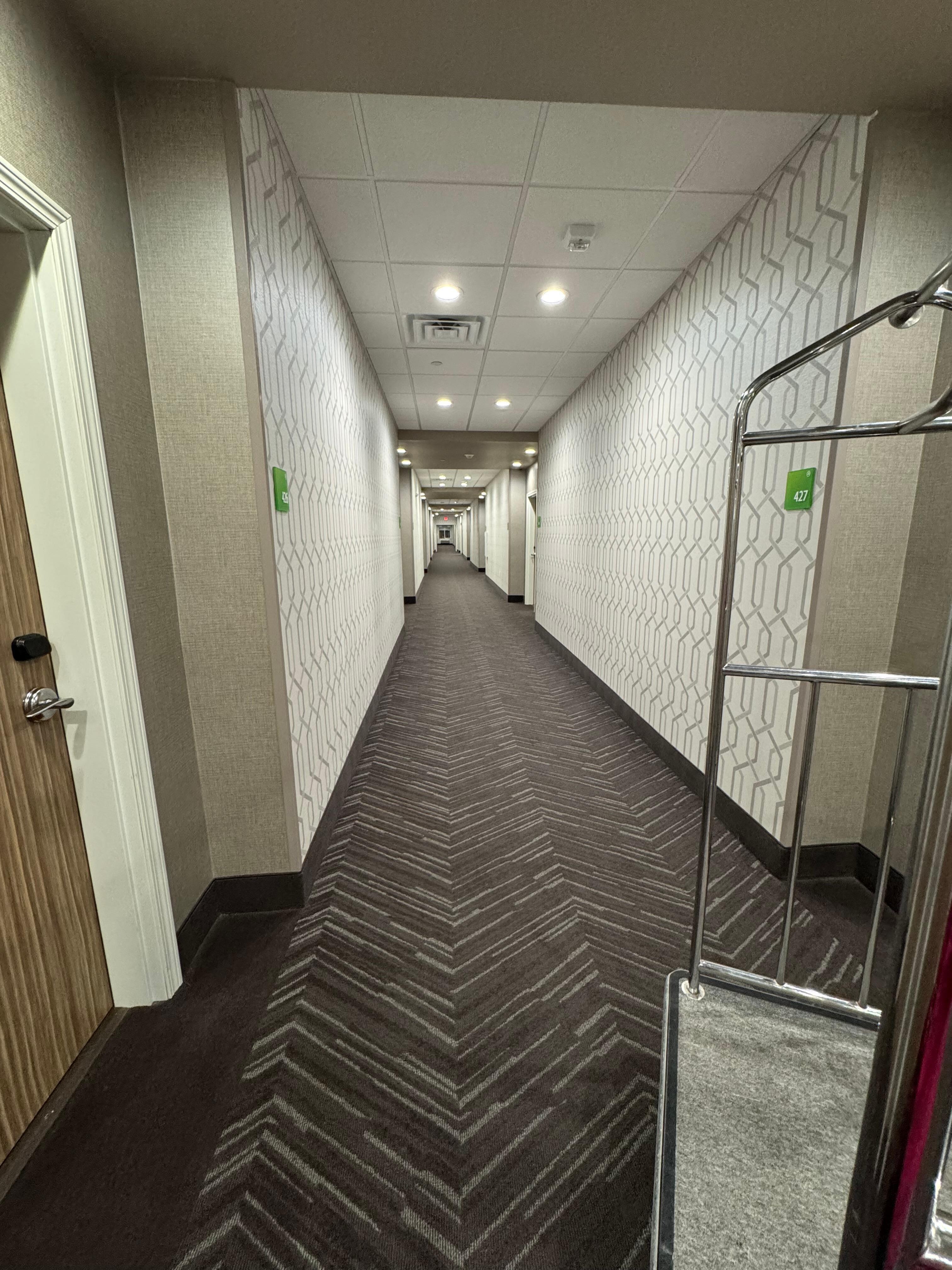 Very long distance from this supposedly “handicapped accessible room