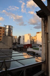 One of the views from the terrace of the Estancia room