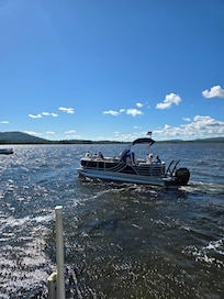 Boating on Lake ossipee