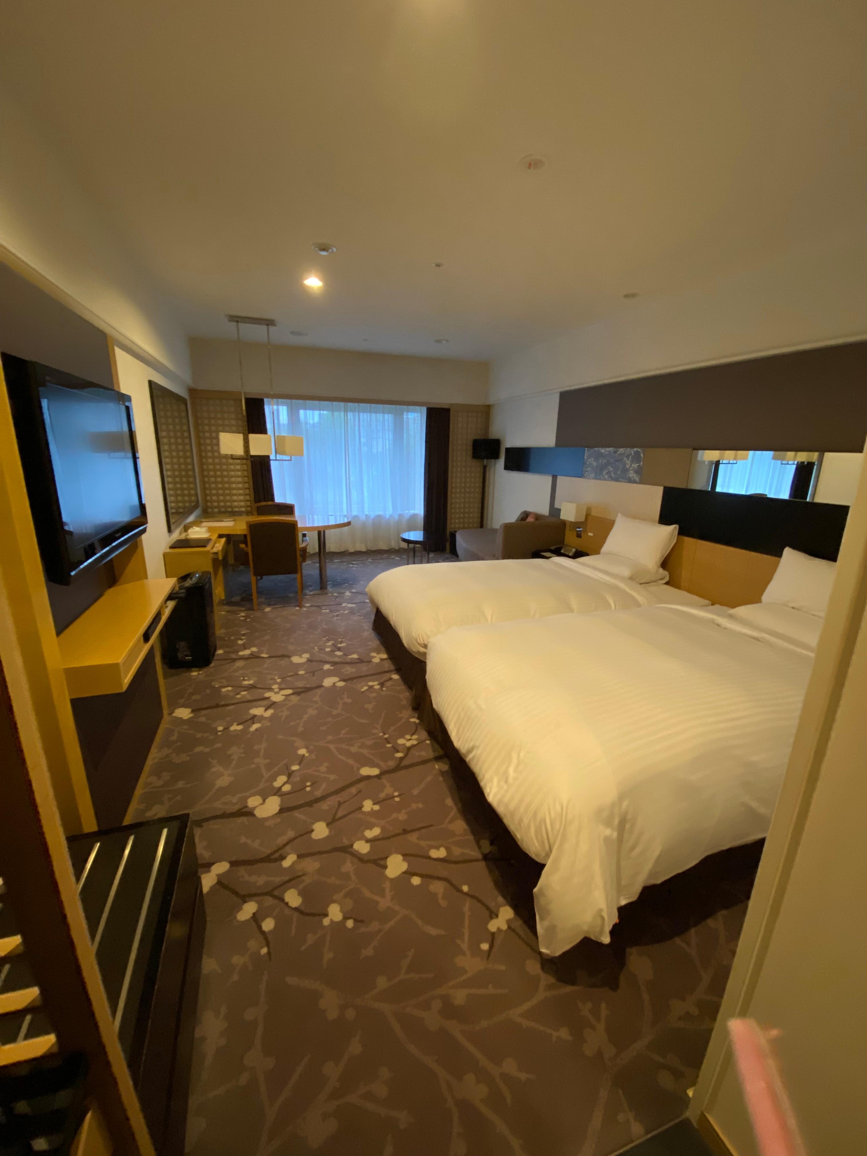 お部屋の玄関から撮りました。