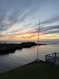 Day is ending with this beautiful view.