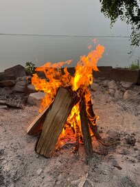 Great lakeside fires