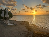 Sunrise by the beach
