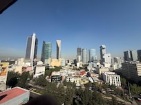 The view from the balcony of my room