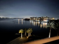 Night time view from the lanai