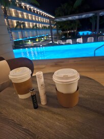 Coffee with Pre- rolled weed