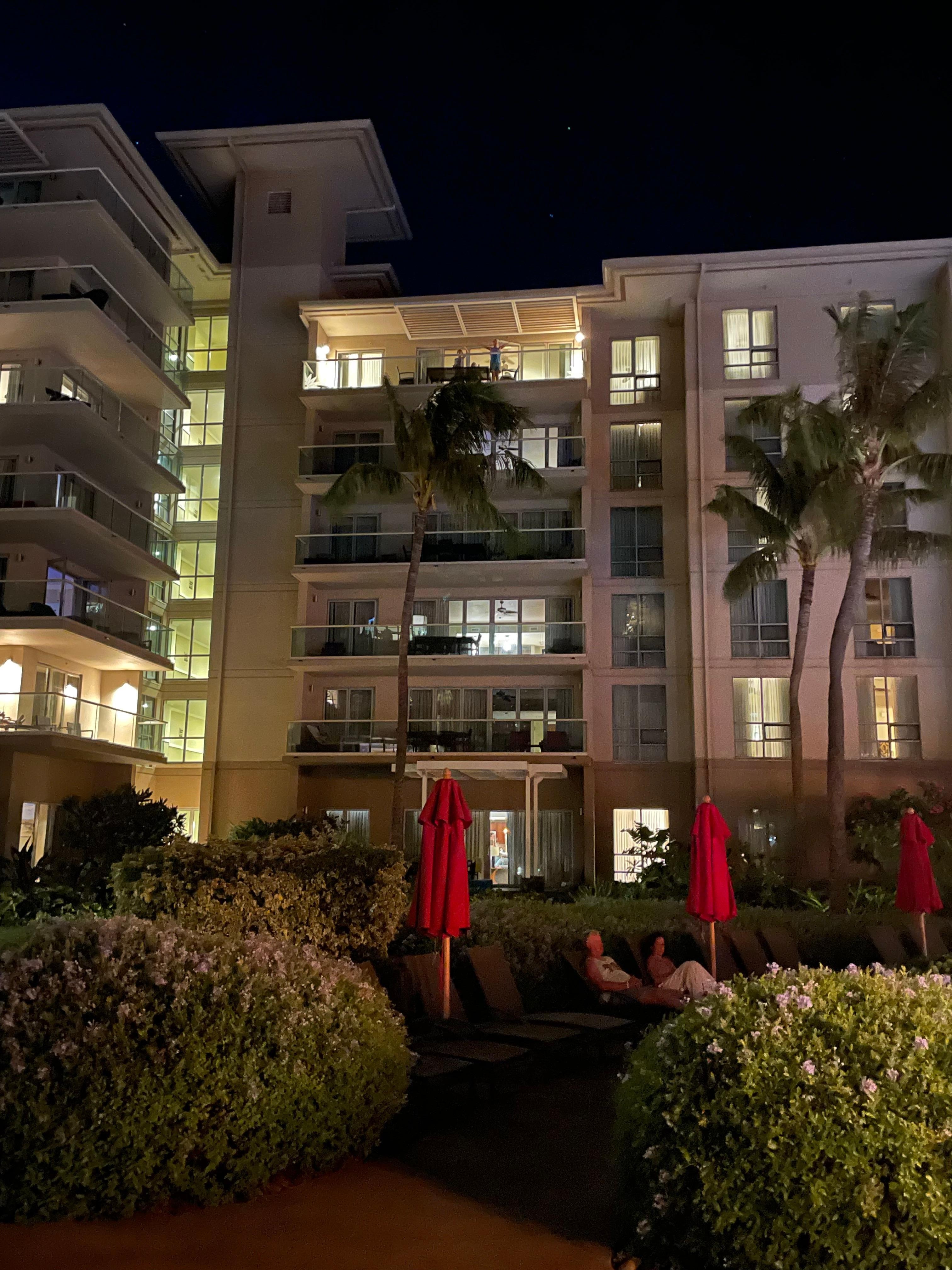 The condo is on the 6th floor