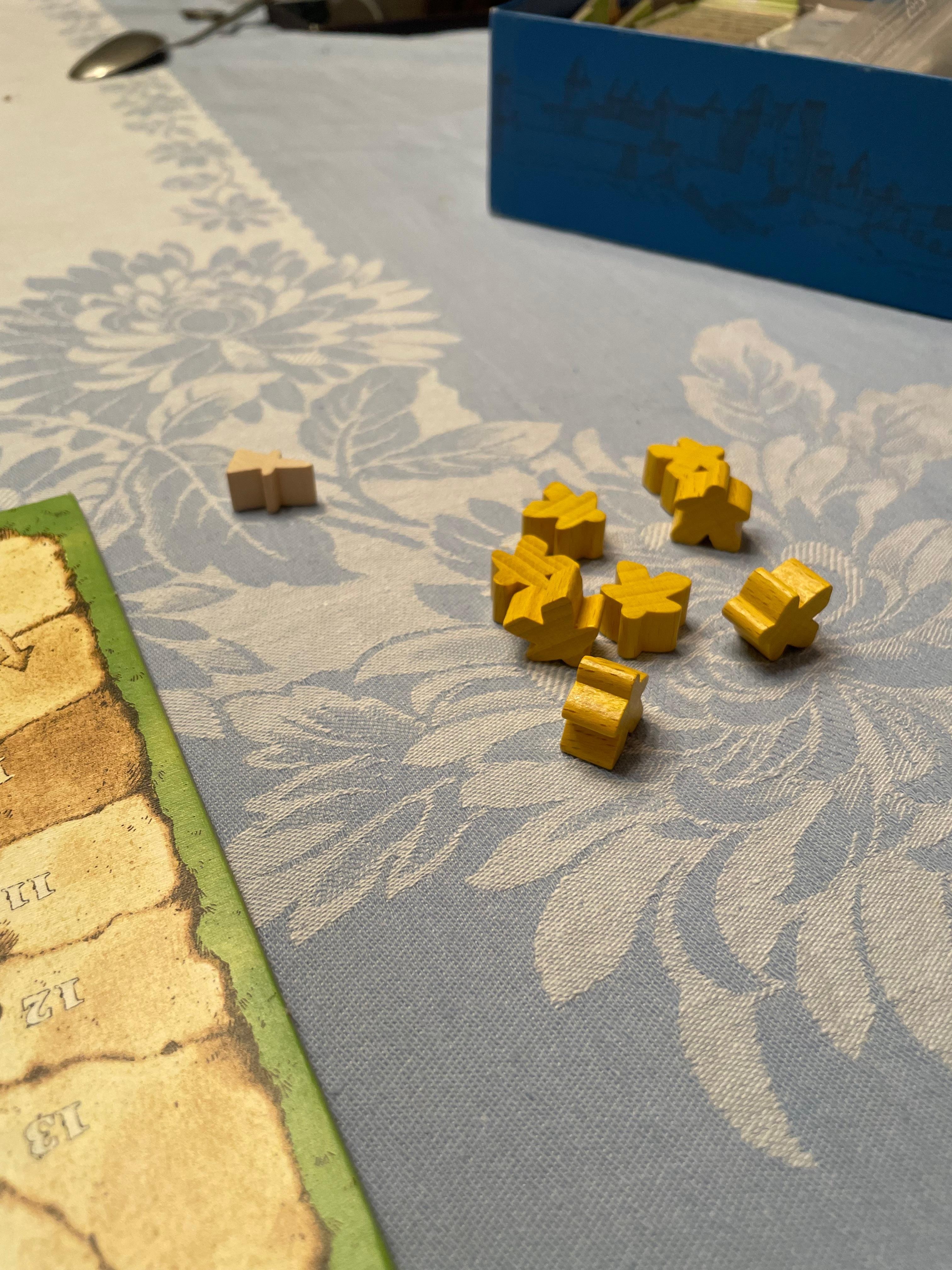 Gave our family the chance to sit and play our favorite game: Carcasonne!