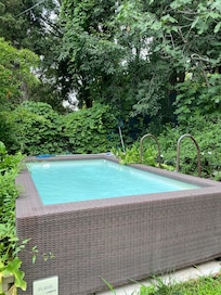 Pool area for relaxation