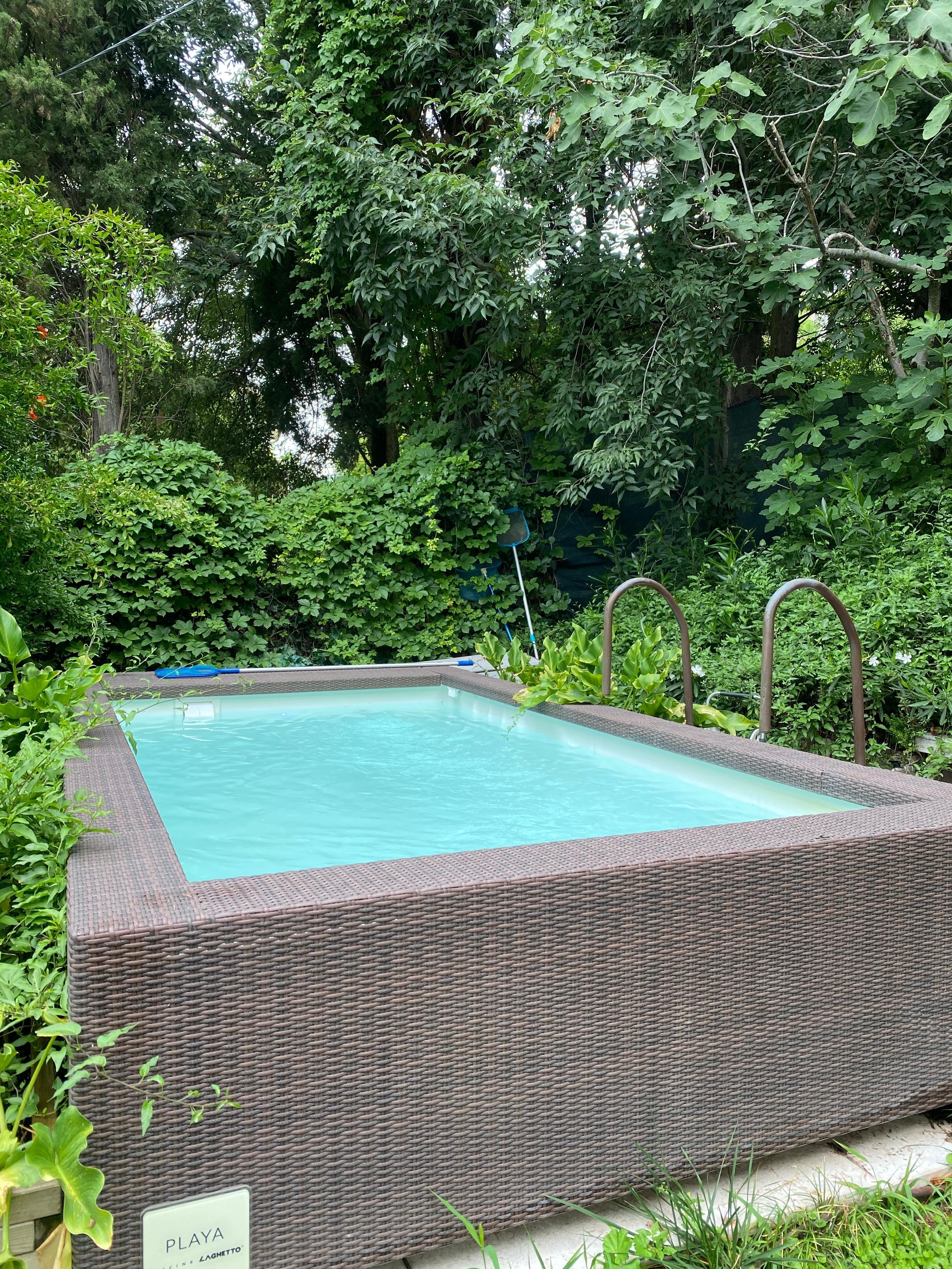 Pool area for relaxation