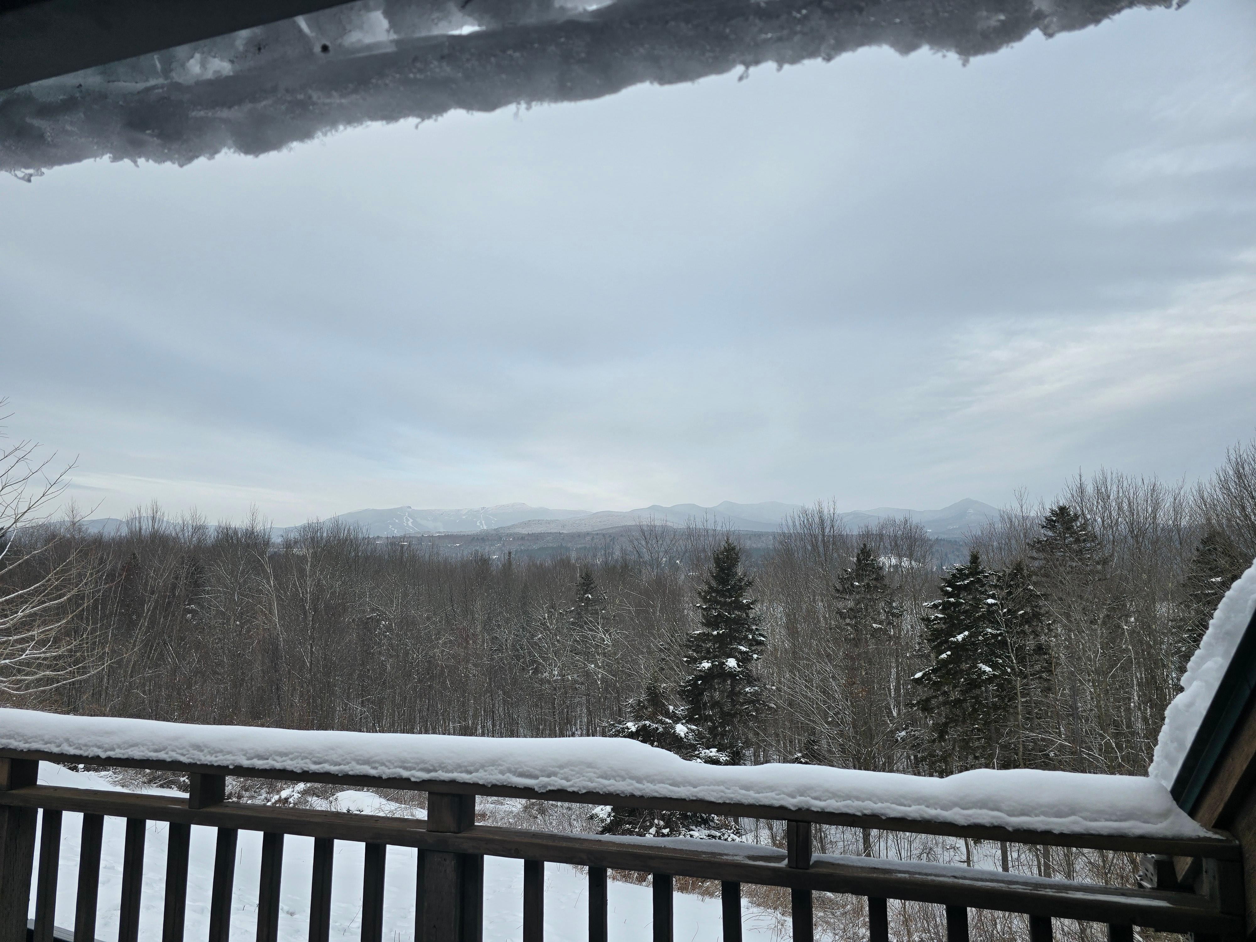 View from one of the windows