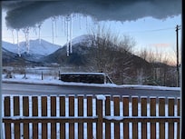 View from bedroom window